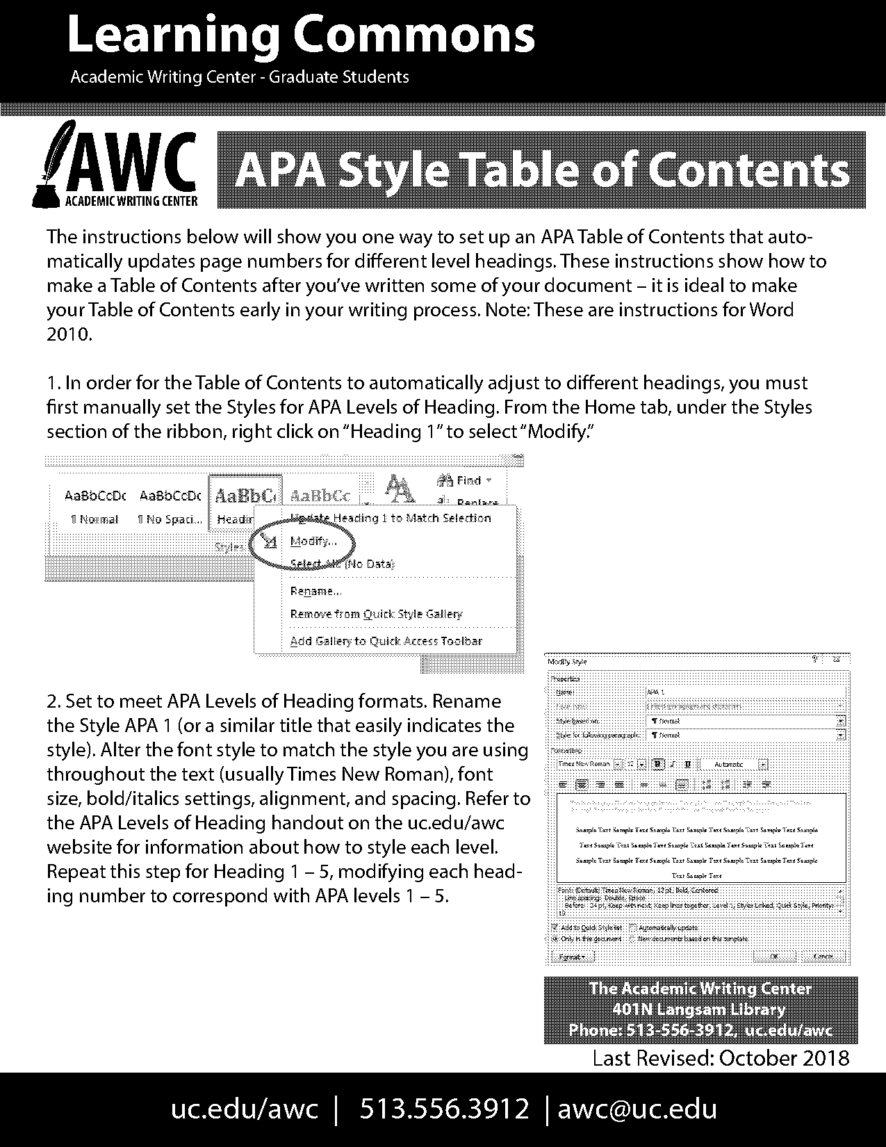 google docs create table of contents from outline