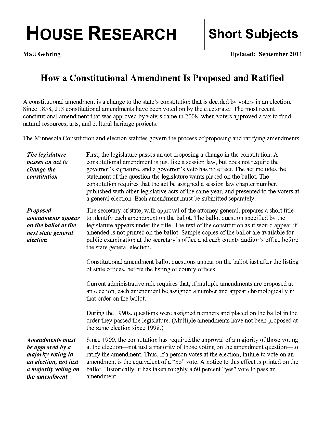 how a constitutional amendment is ratified