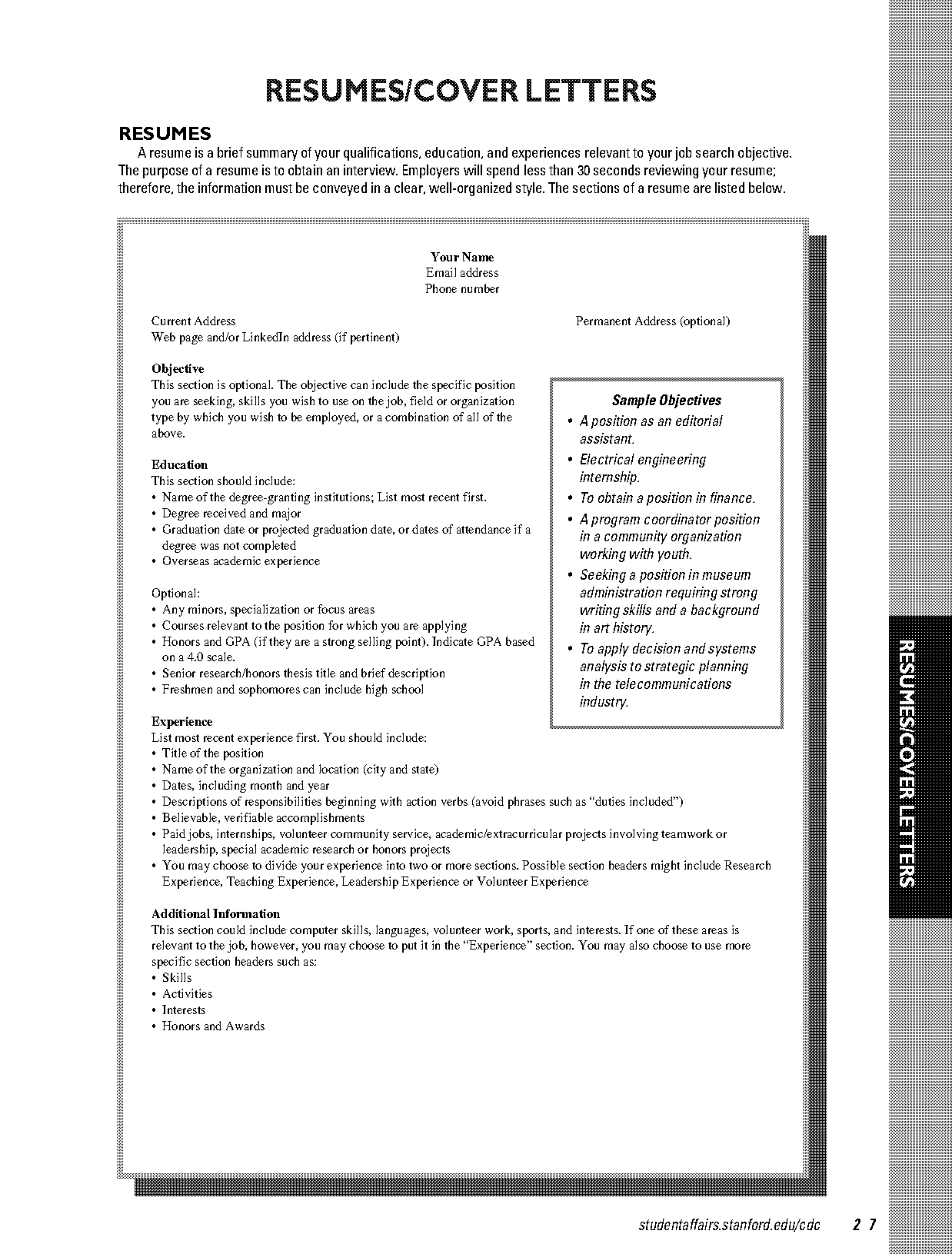 first job teen resume examples