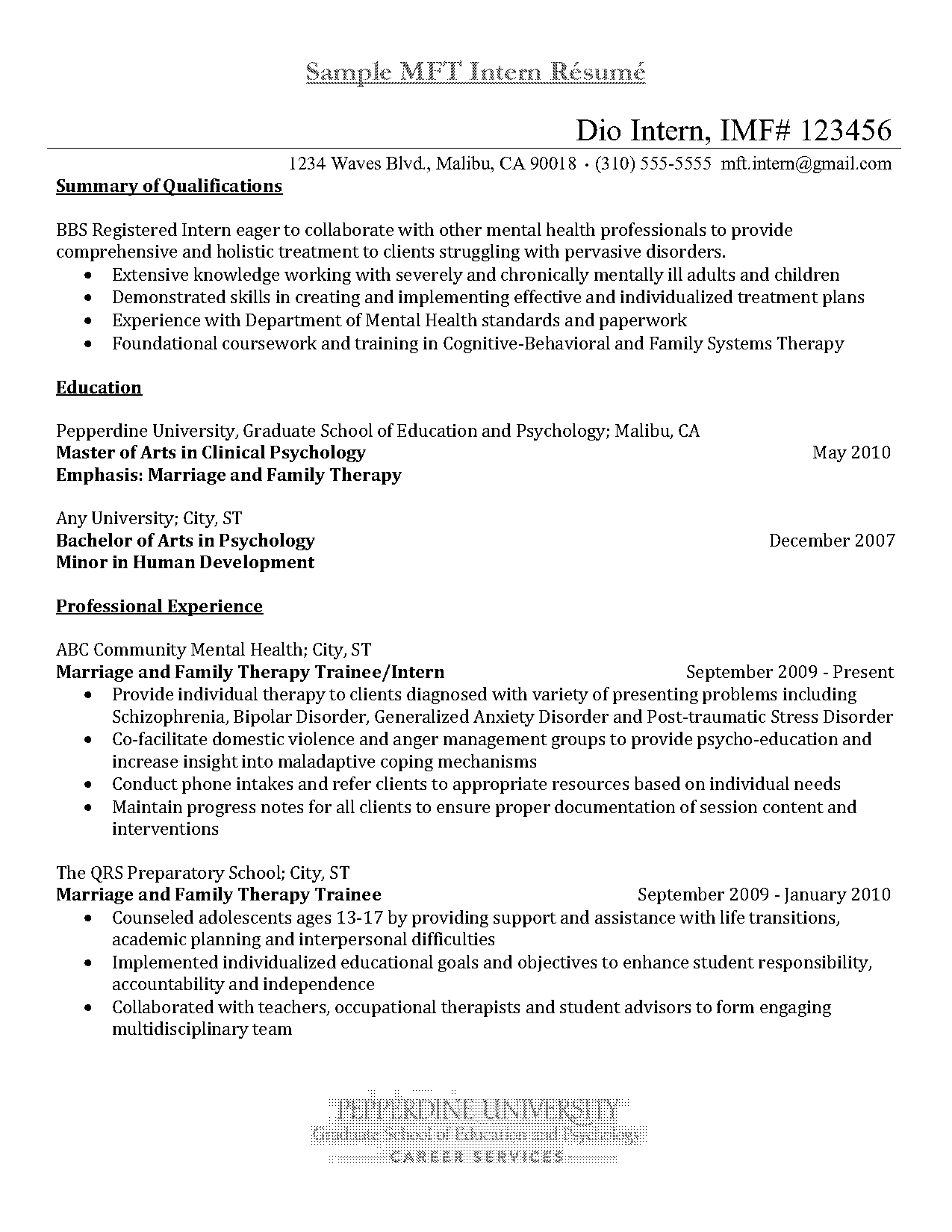 behavior specialist resume examples