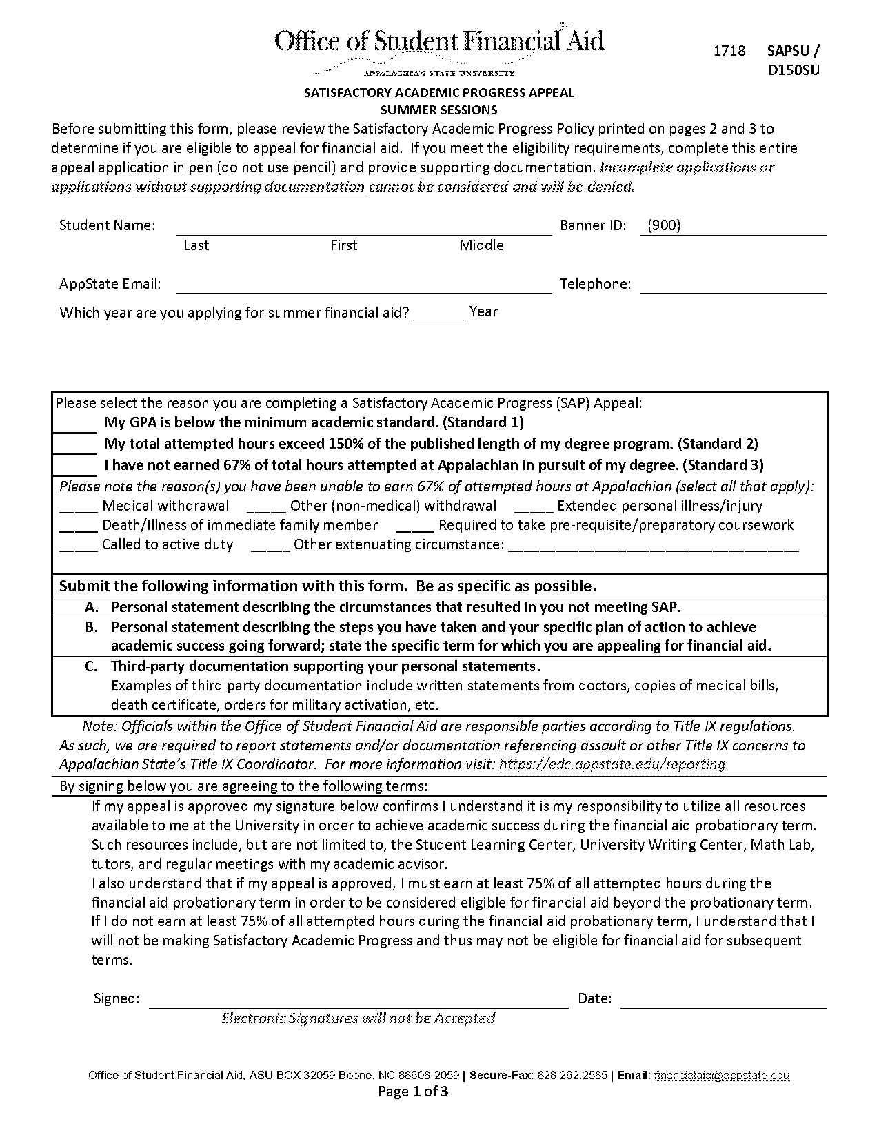 appealing financial aid personal statement sample