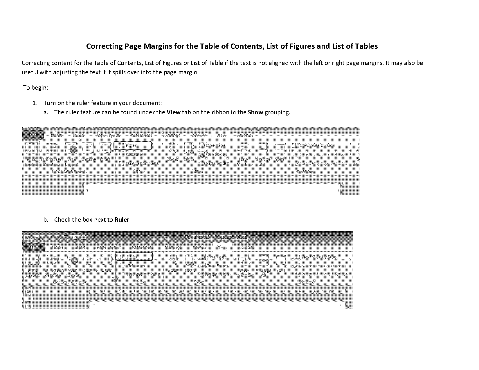 align text in table in word