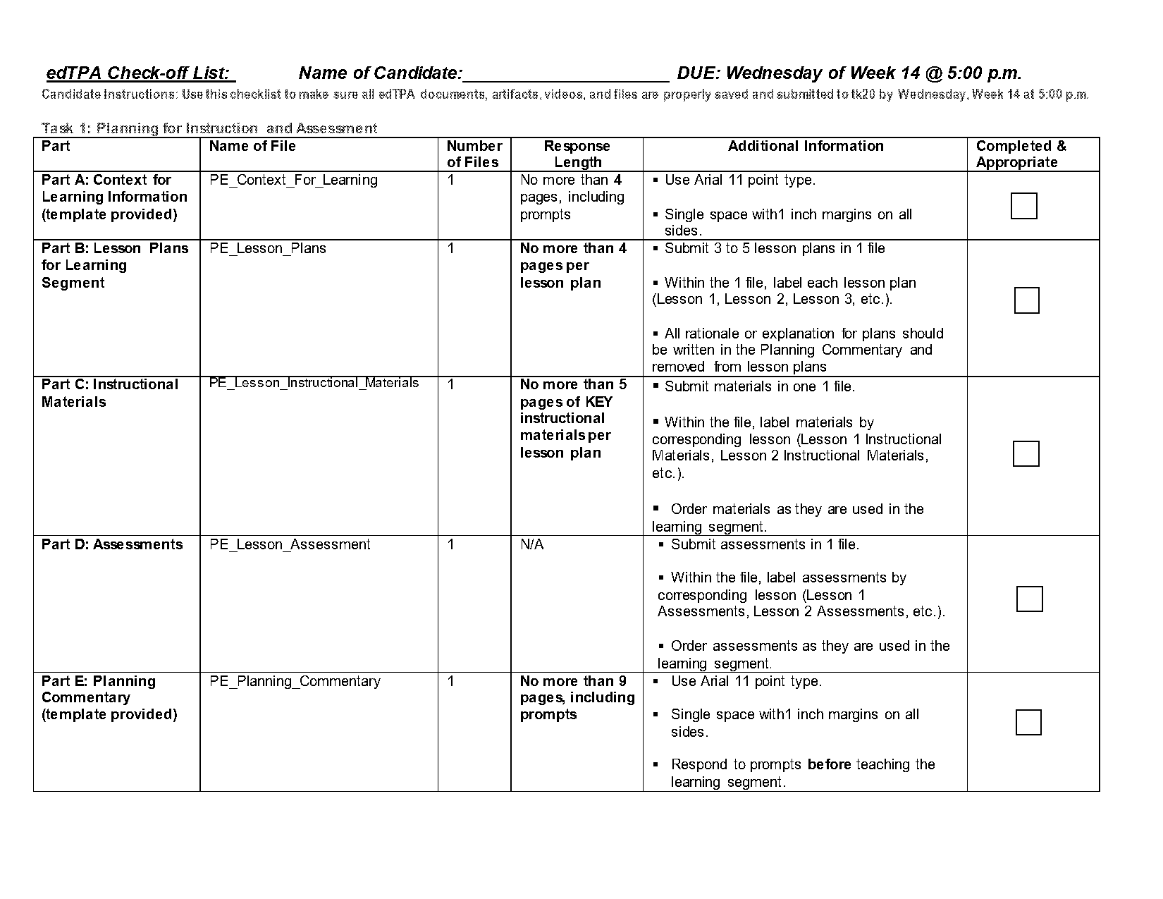 brockport edtpa lesson plan template