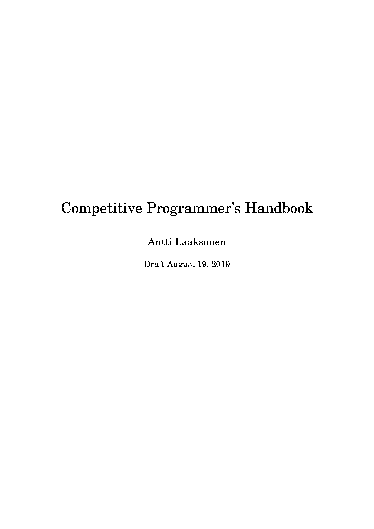 competitive programming questions with solutions pdf