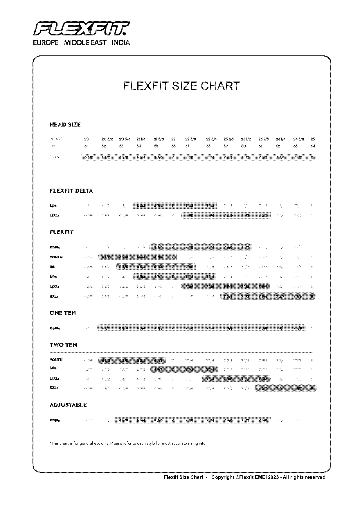 nike golf shoe size guide