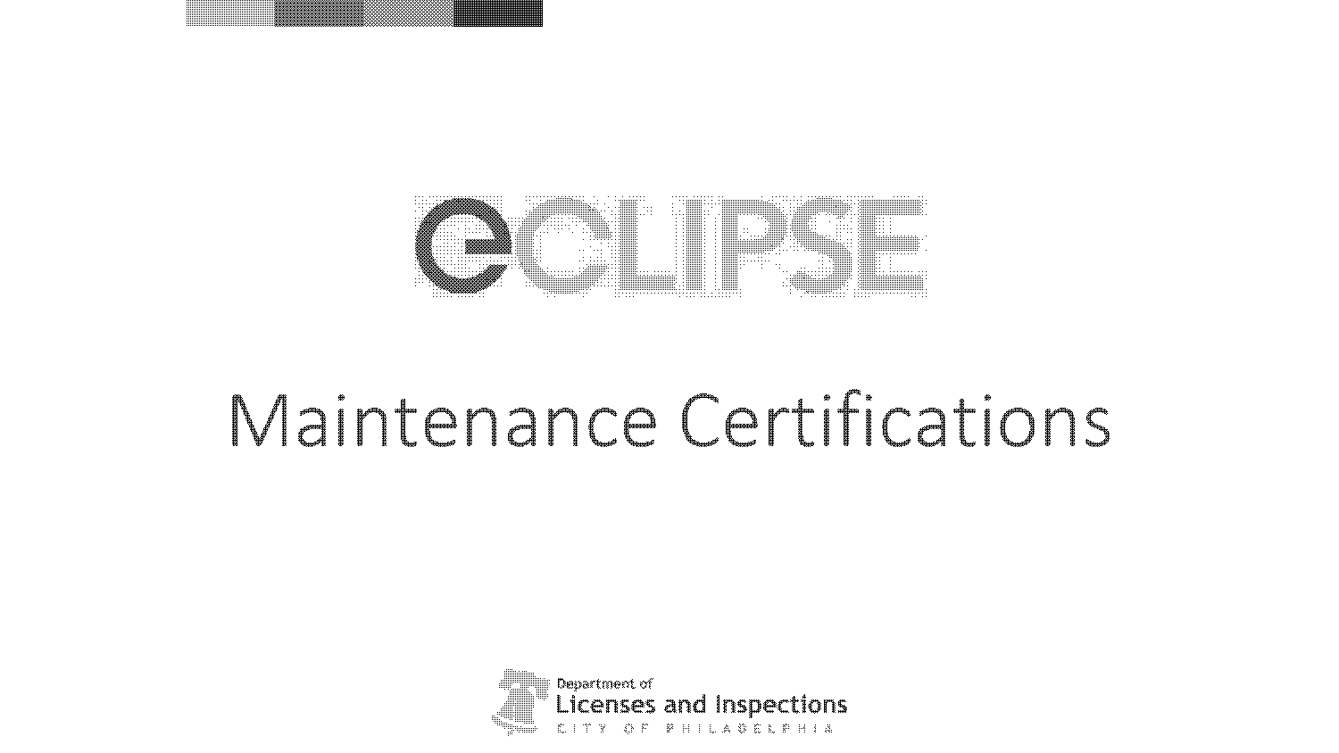 building maintenance certification online