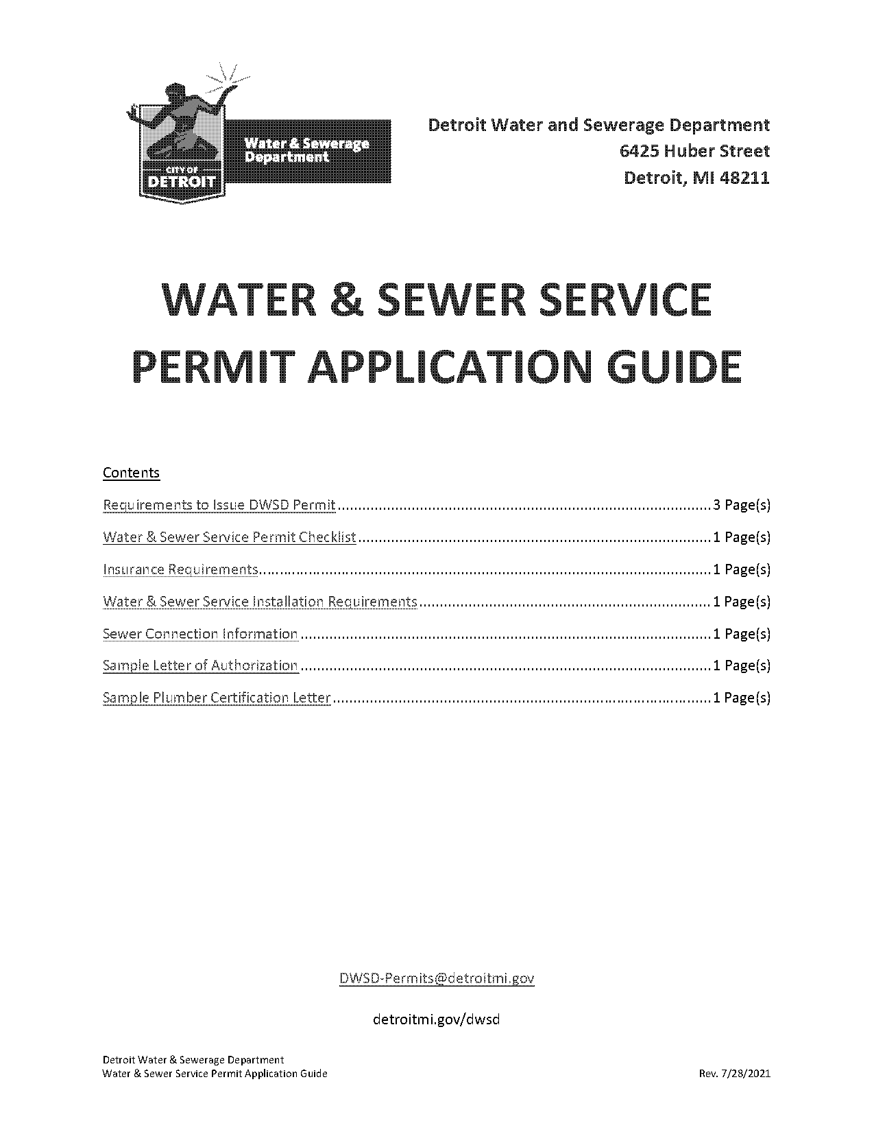 detroit water bill invoice