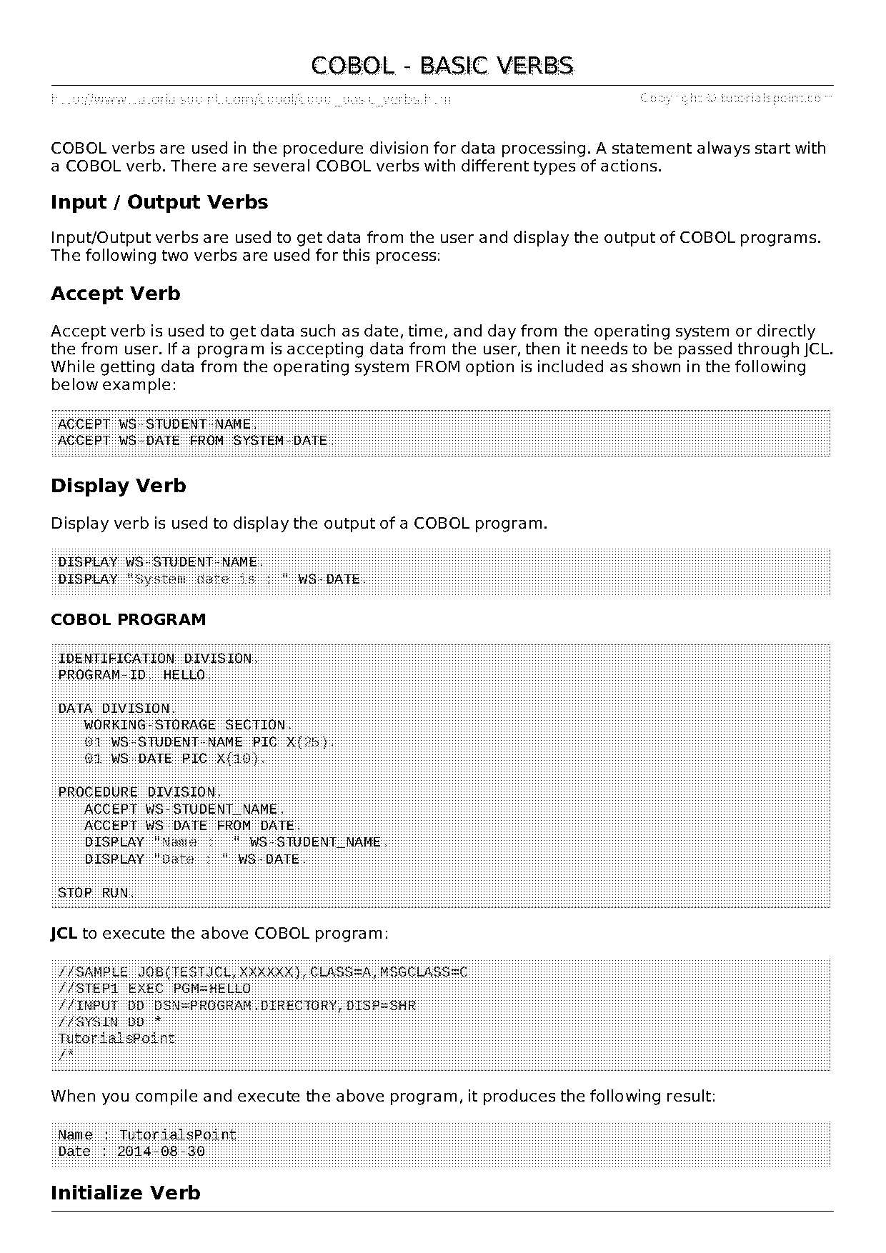 accept date cobol example