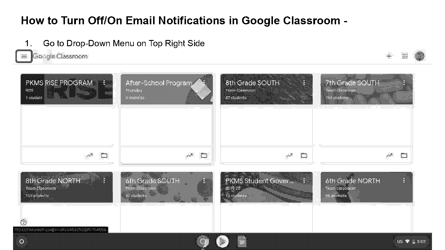 how to turn off email notifications for google number