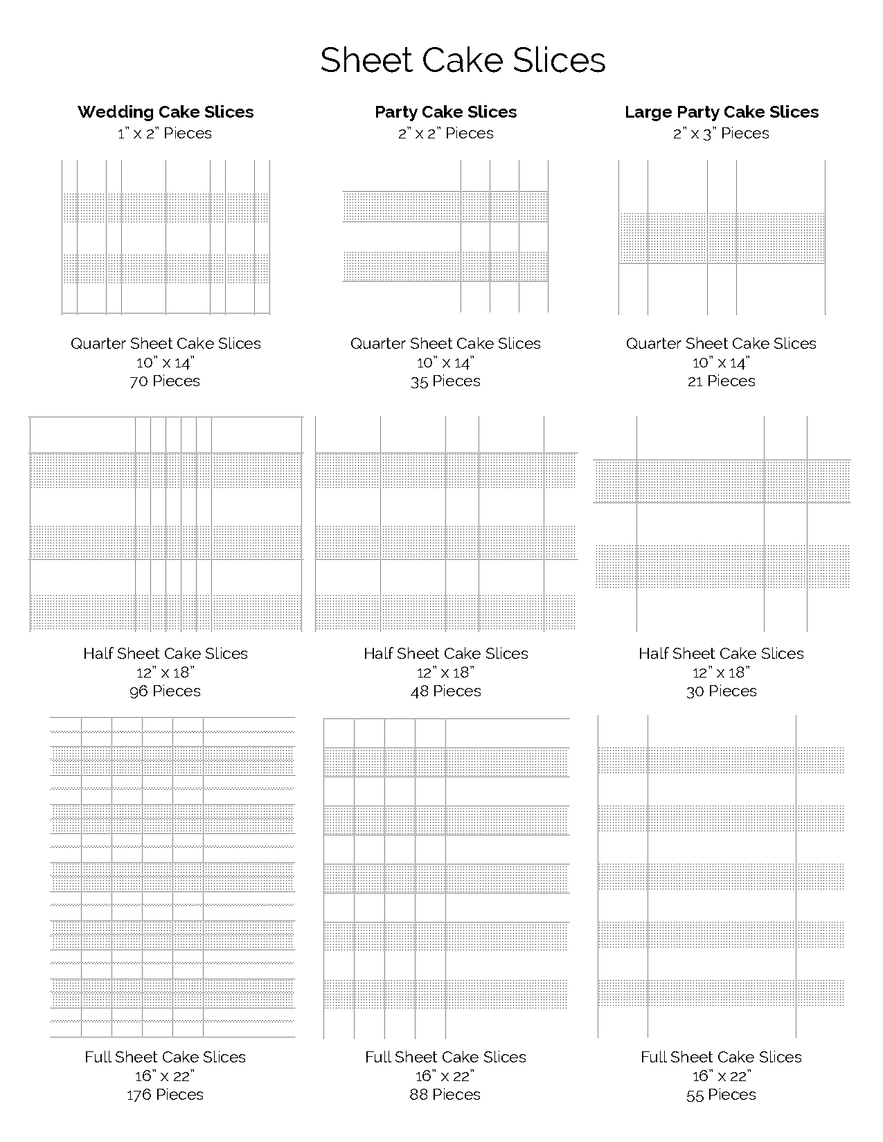 double slice layer cake pattern pdf