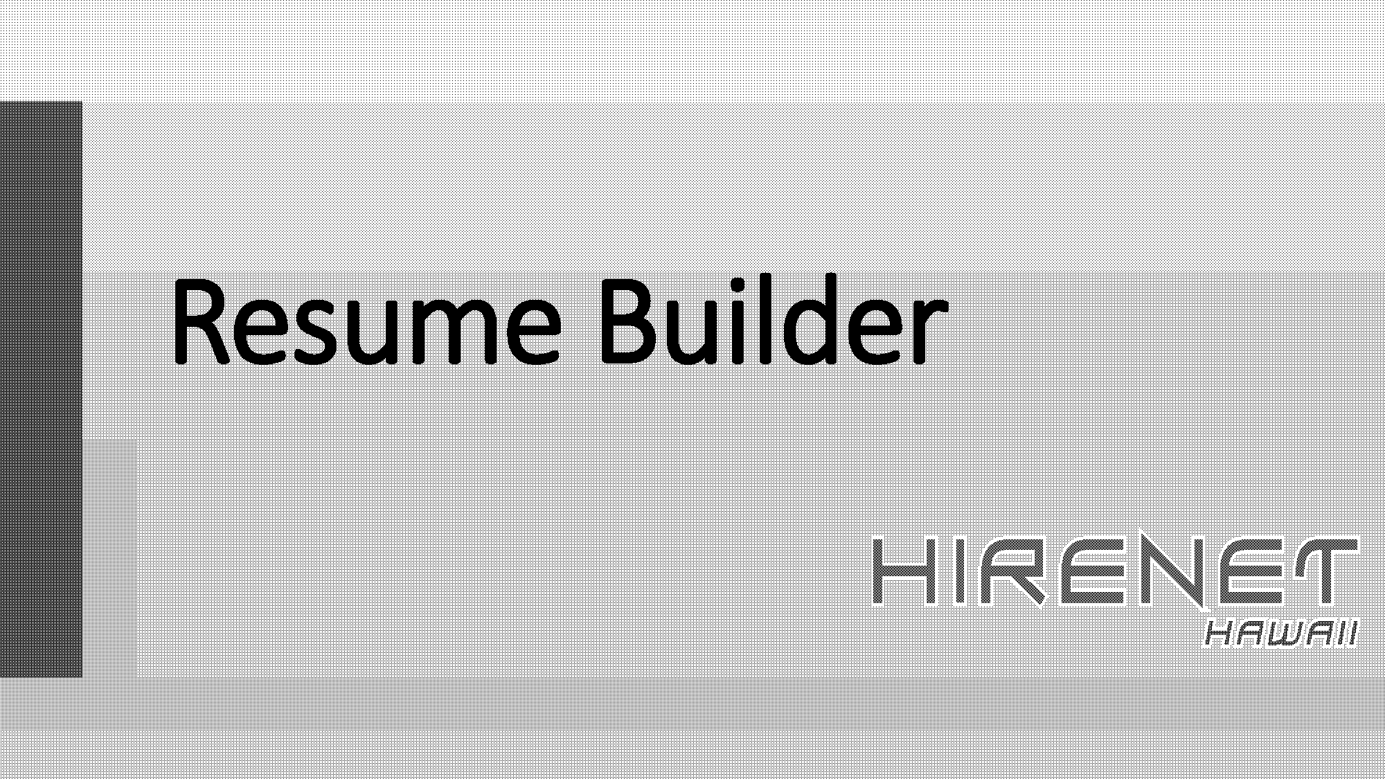 online resume builder word document