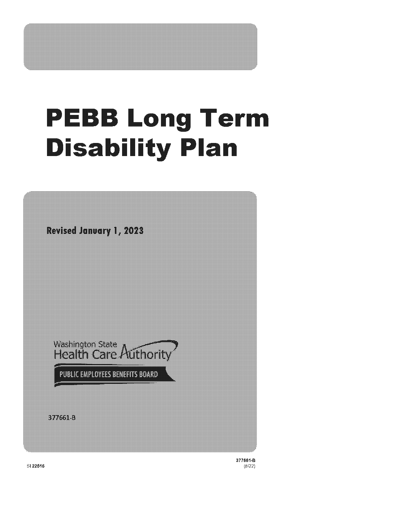 long term disability company policy