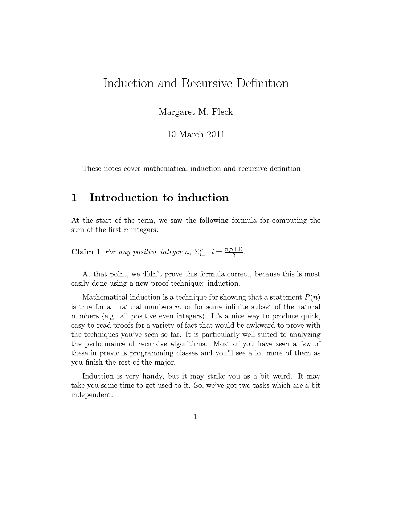 proof by induction conditional statement