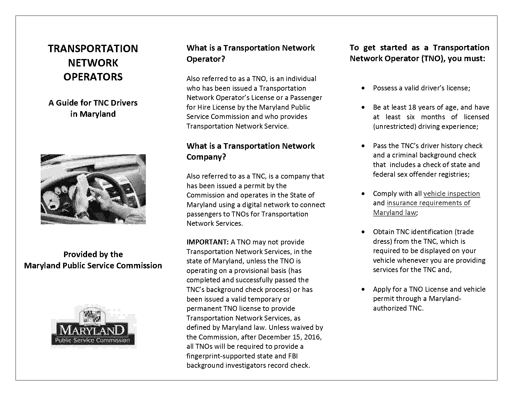 how to get your provisional licence in md