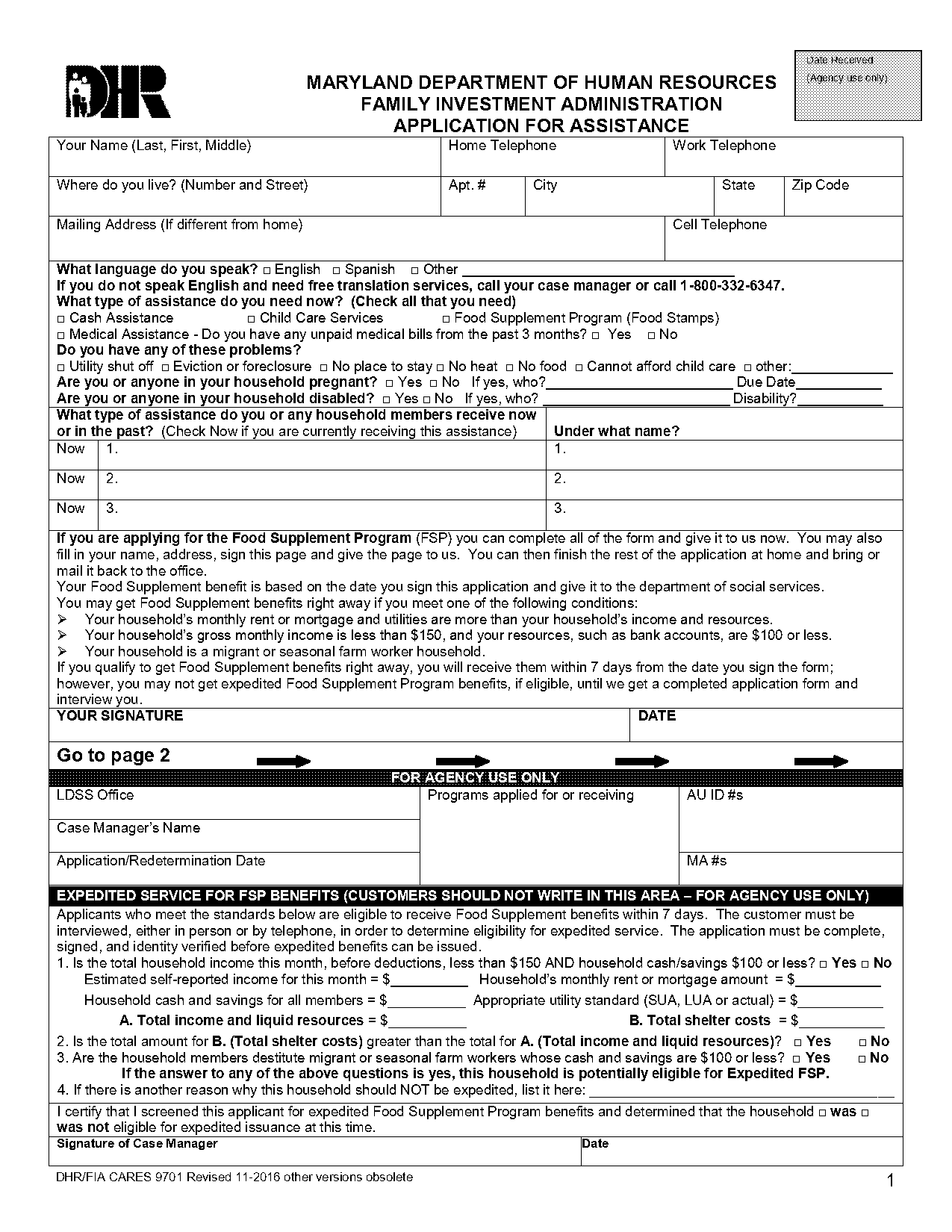 maryland medicaid application pdf