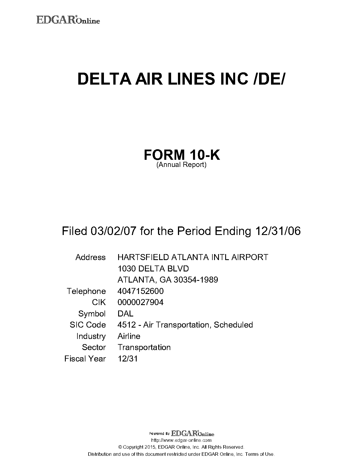 delta airline insurance policy