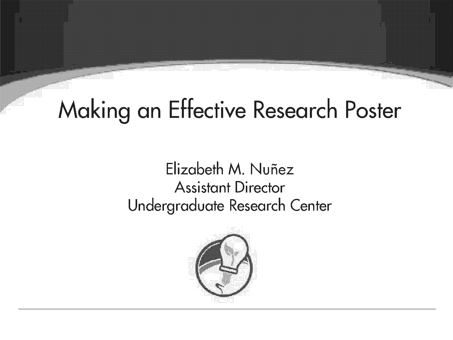 how to write a results section for a research poster